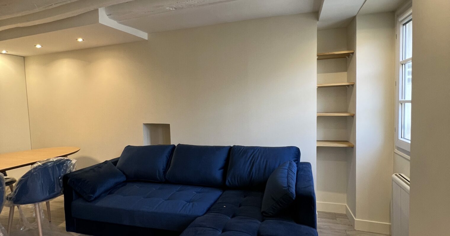 Rénovation appartement deux-pièces e Marais